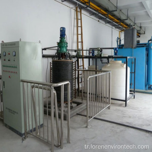 TSS, TDS, COD çıkarma için elektro koagülatör